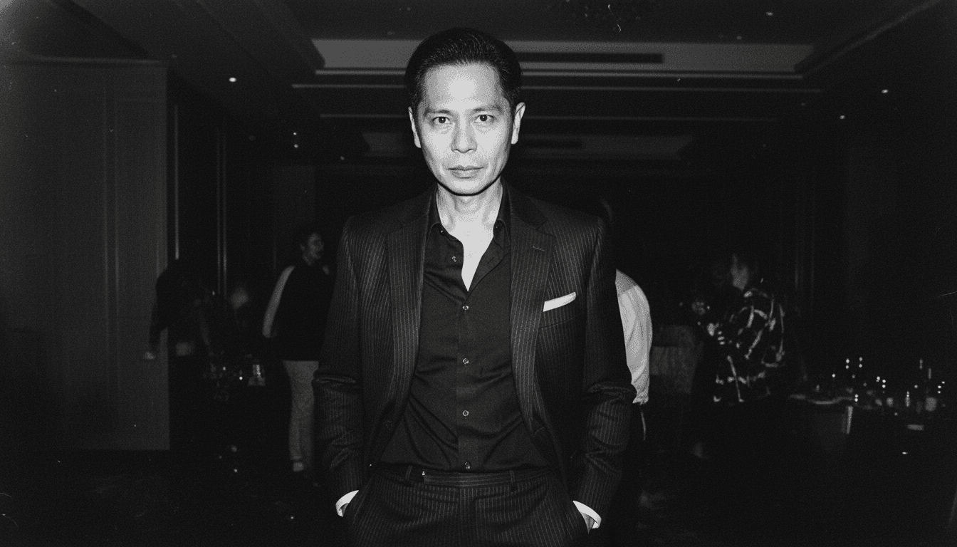 Professional man in a bespoke tailored suit
